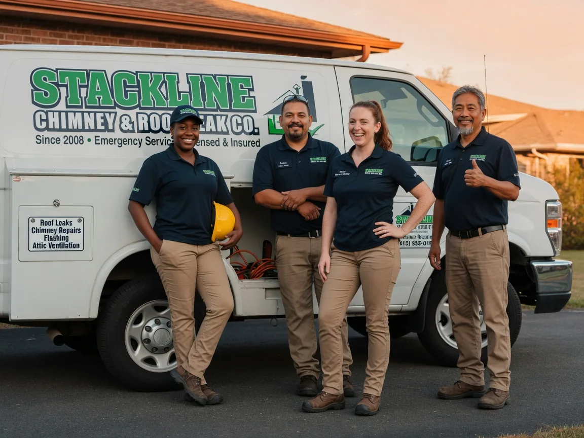 Chimney flashing repair company in Coloma, CA
